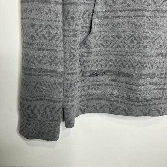 Johnnie-O Mackeys printed polar fleece half zip hoodie size medium - Picture 5 of 8